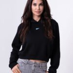 Capsule - Crop Hoodie - Black