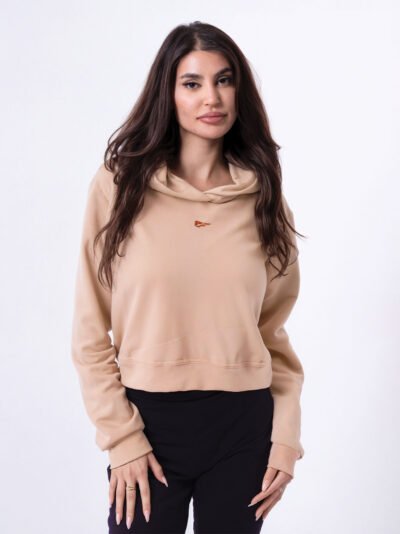 Capsule - Crop Hoodie - Sand
