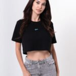 Capsule - Cropped Tshirt - Black