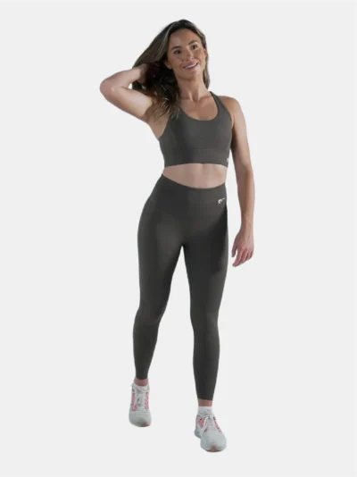 Evolve Sports Bra & Leggings Set - Brown