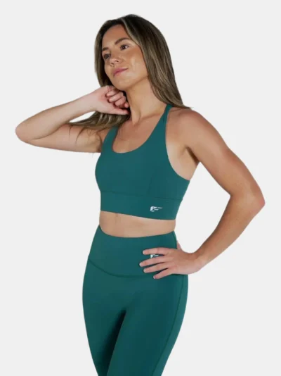 Evolve Sports Bra - Dark Green