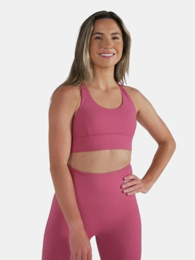 Evolve Sports Bra - Rose Pink