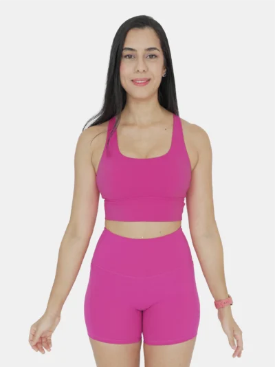 Unity Sports Bra - Dragonfruit