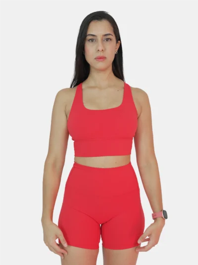 Unity Sports Bra – Red